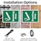 Signmission Smoking Area, 10 in W x Rectangle, Plastic OS-2PACK-MISC-P-710-L-19516 - alternate 7